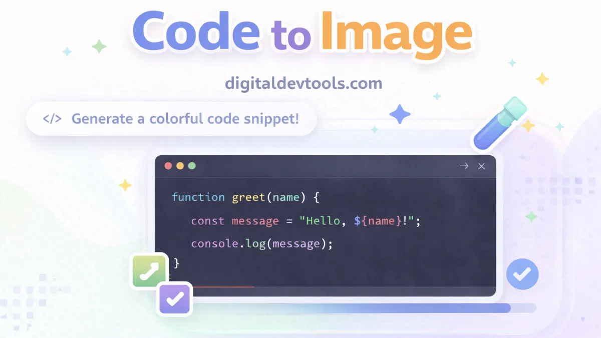 Code to Image