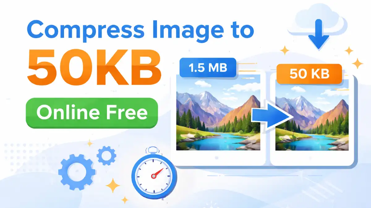 Compress Image to 50KB Online Free