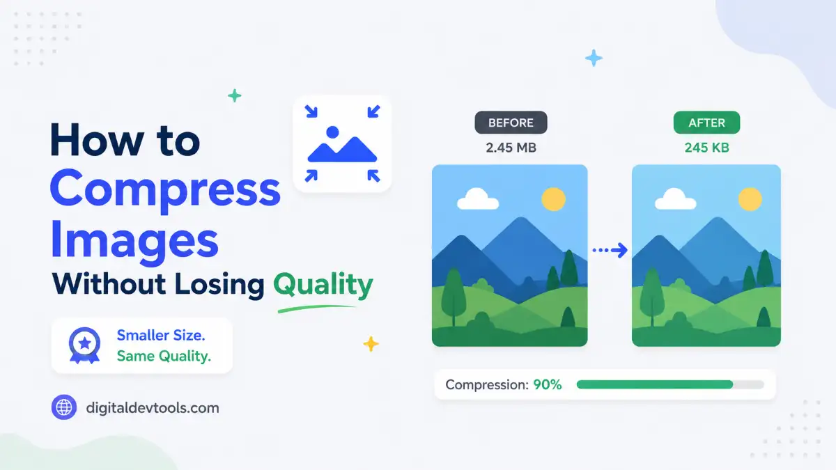 How to Compress Images Without Losing Quality (Complete Guide for 2026)